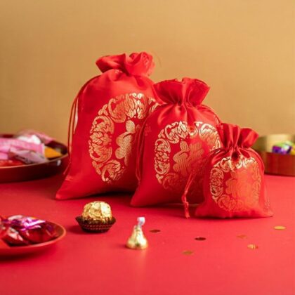 Chinese New Year candy gift bags