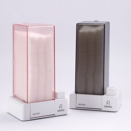 Cotton pad dispenser