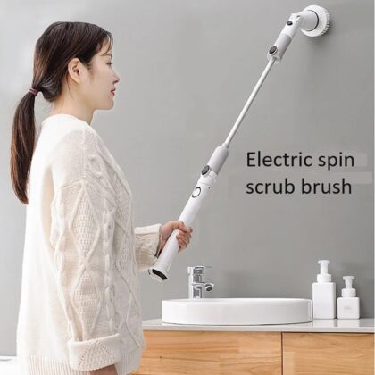 Electric spin scrub brush (cordless)