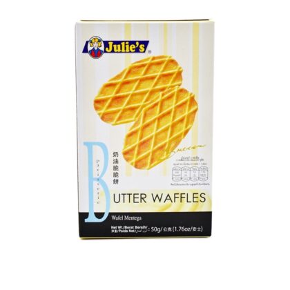Julie's Butter Crispy Waffles (50g)