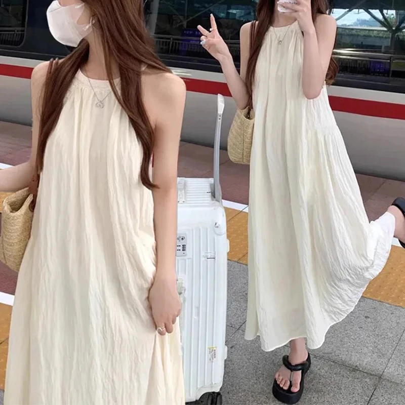 Summer Sleeveless Loose fit Dress - Image 4